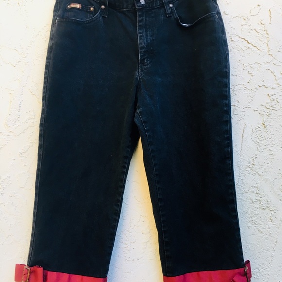 Riders Capri jeans.size 14.From art show.Custom - Picture 2 of 8